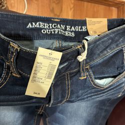 American Eagle Jeans New 4 Regular 