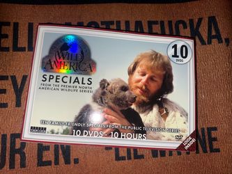 Vintage 2011' Marty Stouffer's Wild America Specials 10 DVDS 10 Hours Excellent