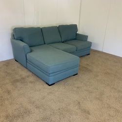 Teal Sectional Couch Sofa *Free Delivery*