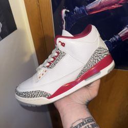 Jordan Retro 3 Cardinal Red