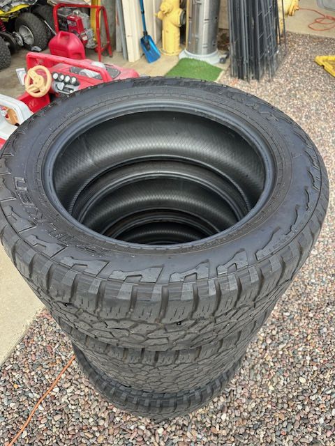 Tires Set Of 20 Inch Falcon Tires 275 / 55 X20 Off Of 4x4 Tacoma