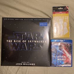 Star Wars 2 LP + Blu-ray  + Decal Sticker 