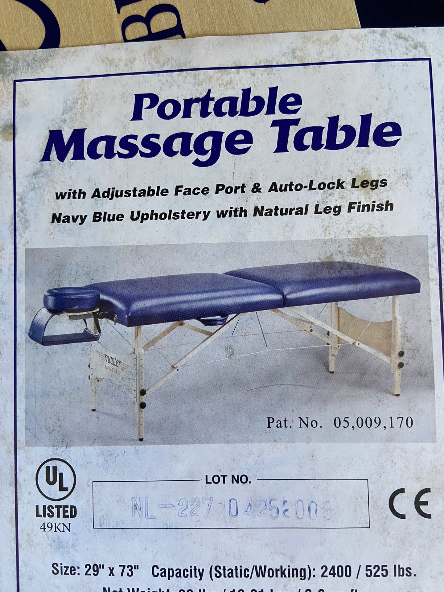 Máster Massage Table