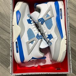 Jordan 4’s Retro Se White/military Blue