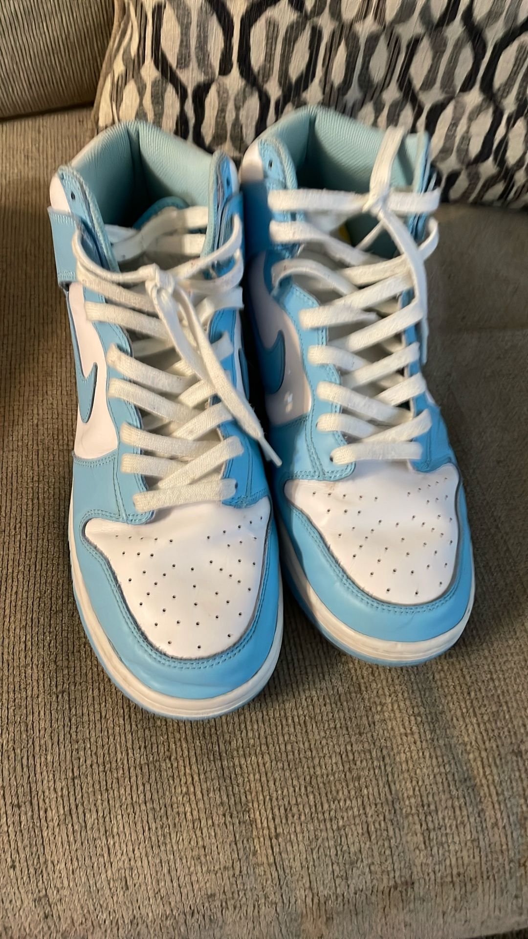 Nike Dunks High Baby Blue