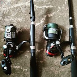 2 Fishing Rod And Reel