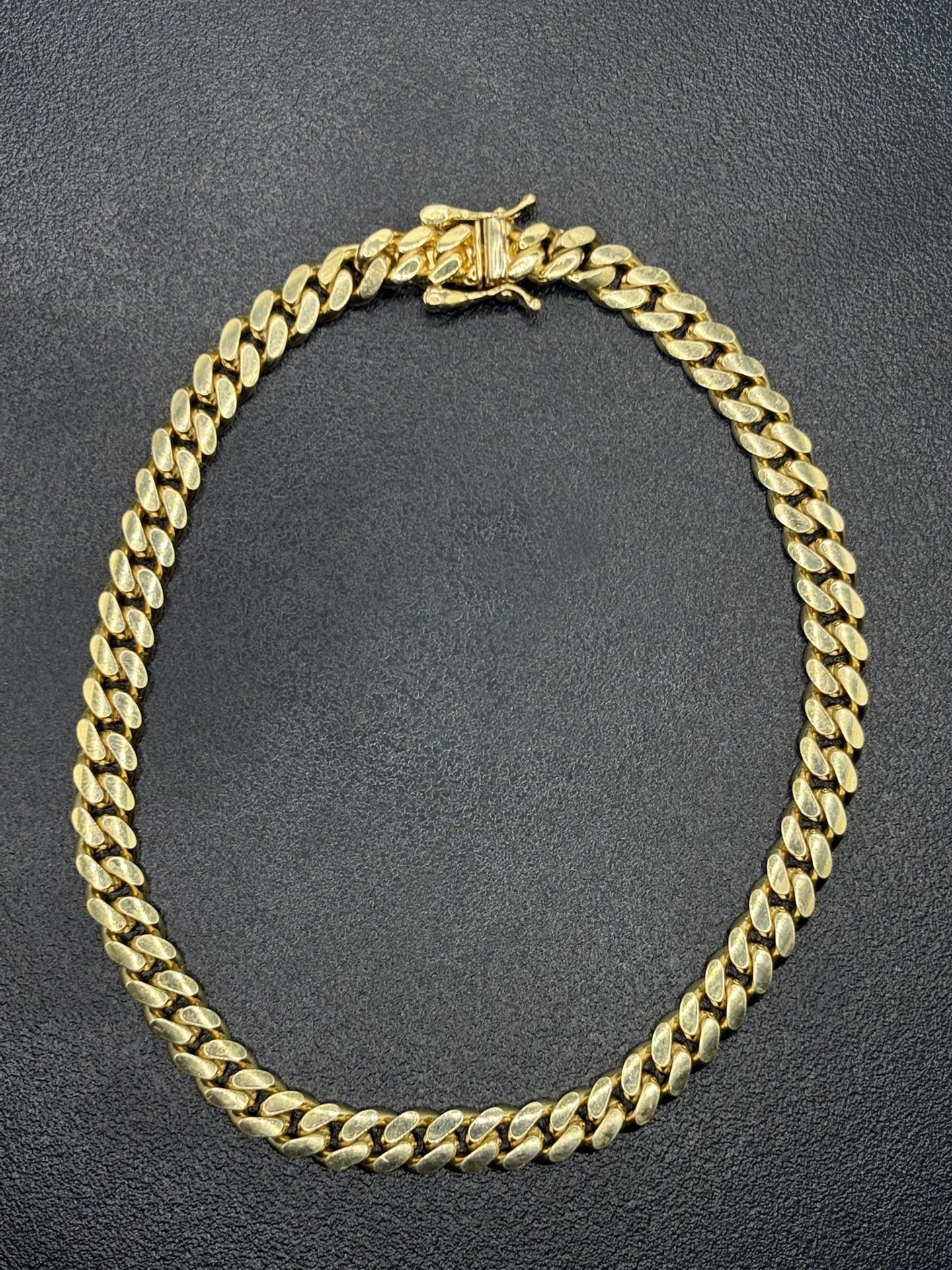 Miam Gold Cuban Bracelet