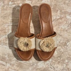 Coach Jasmin Wedge Sandals