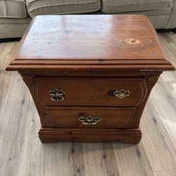 Wooden night stand