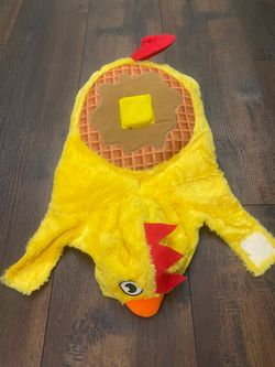 Chicken and waffles dog costume size medium large