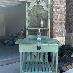 Texas Style Antique Bar 