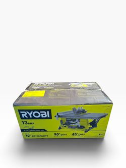 RYOBI RTS08 8-1/4” Compact Table Saw 13 Amp Corded Portable w/ Box