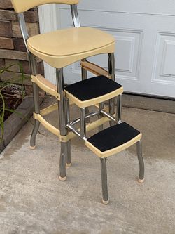 Vintage Cosco Stylaire Chair Step Stool
