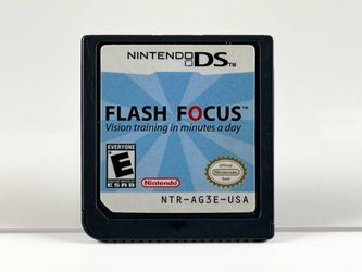 Flash Focus for Nintendo DS -- Tested and Working!