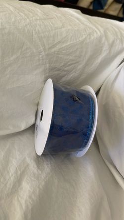 IKEA sheer heart💙 pattern ribbon