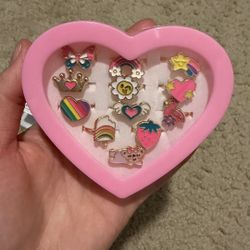Set of Colorful Kids' Rings