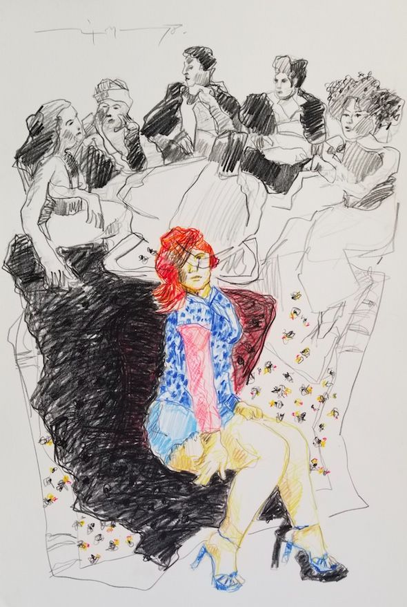 Acrylic On Canvas By Ricardo Reyes