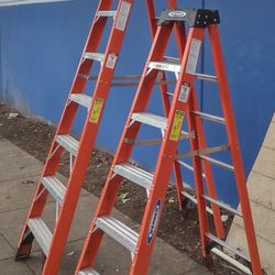 Werner 6ft And 8.Ft Step Ladders 