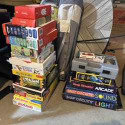 Snap Circuits, Osmo Coding, Lego Puzzles, Board Games, Science And Microscope Set