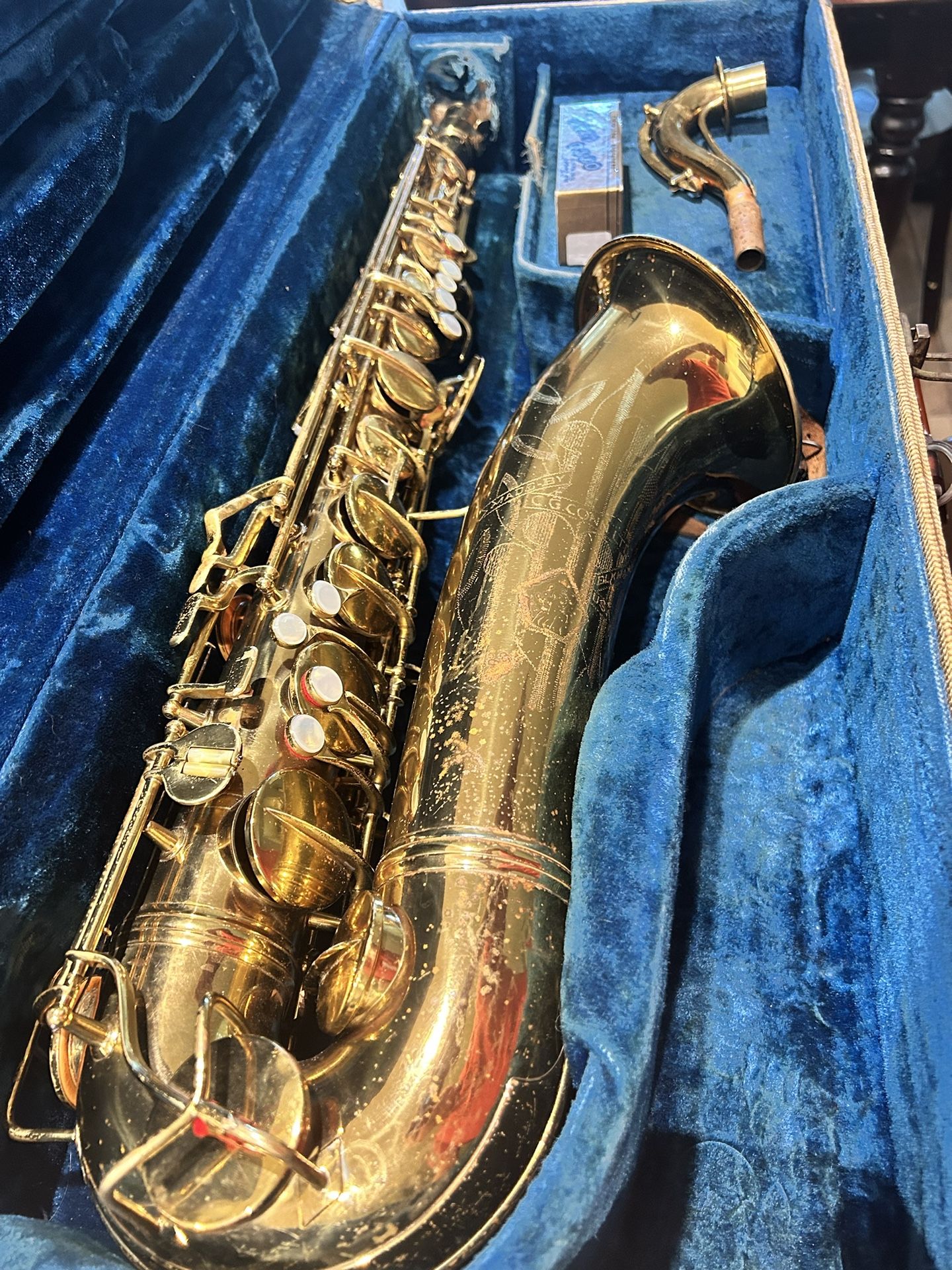 For Sale: 1937 Conn 10M “Naked Lady” Tenor Saxophone – Vintage Classic!
