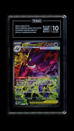 TAG 10 Mega Gengar ex 284/(contact info removed) Ascended Heroes Special Illus Rare EN
