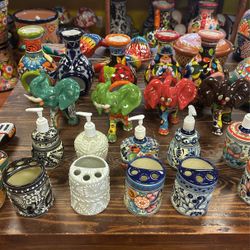 Artesanías Mexicanas, Macetas, Talavera, Barro, Precios Varían