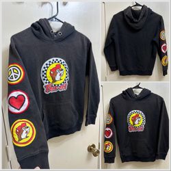 Buc-ees “Peace Love Buc-ees” Kids Hoodie Size Youth Large