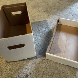 BCW 45 RPM Record Storage  Box (2) <> holds 150+ Vinyl 7" Records 45 RPM