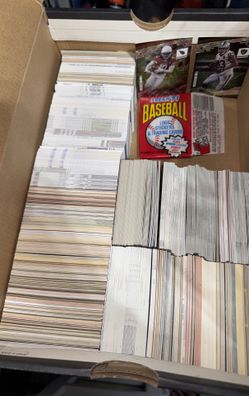 Huge Lot of Sports Cards - Basketball, Baseball, Soccer and More!