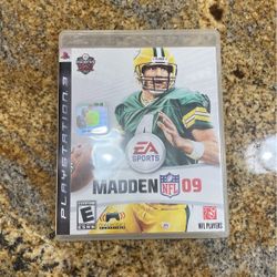 Madden NFL 09 (Sony PlayStation 3/PS3, 2008)