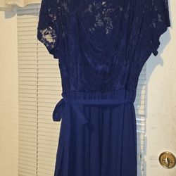 Navy Blue Cocktail Dress. Never Worn