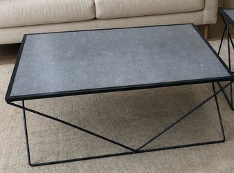 Coffee Table and Matching Side Table