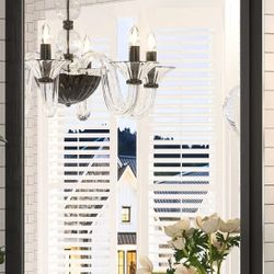 black bathroom mirror  22x30 