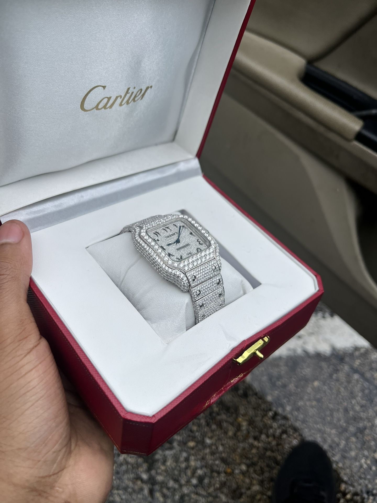 Cartier Watch (passes Diamond Test)