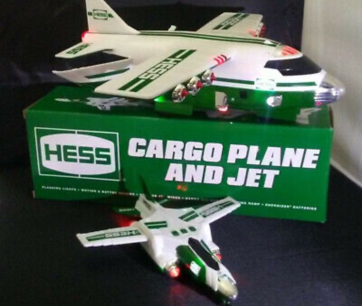 2021 Cargo Plane and Jet - Hess Toy Trucks - new in box 