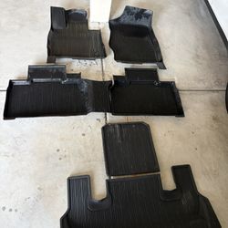 20-24 Genuine Ford Explorer Rubber All Weather Floor Mats Set Liners OEM Covers
