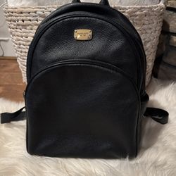 Michael Kors Pebbled Leather Backpack 
