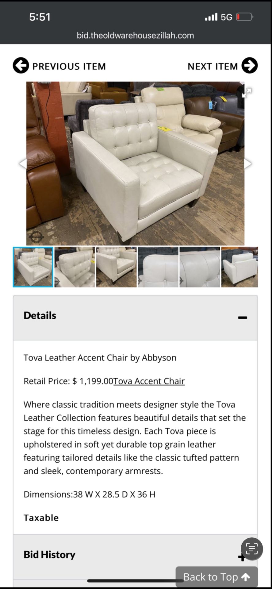 Tova Leather Set