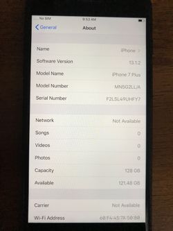 IPhone 7 Plus 128gb and Rose gold Apple Watch