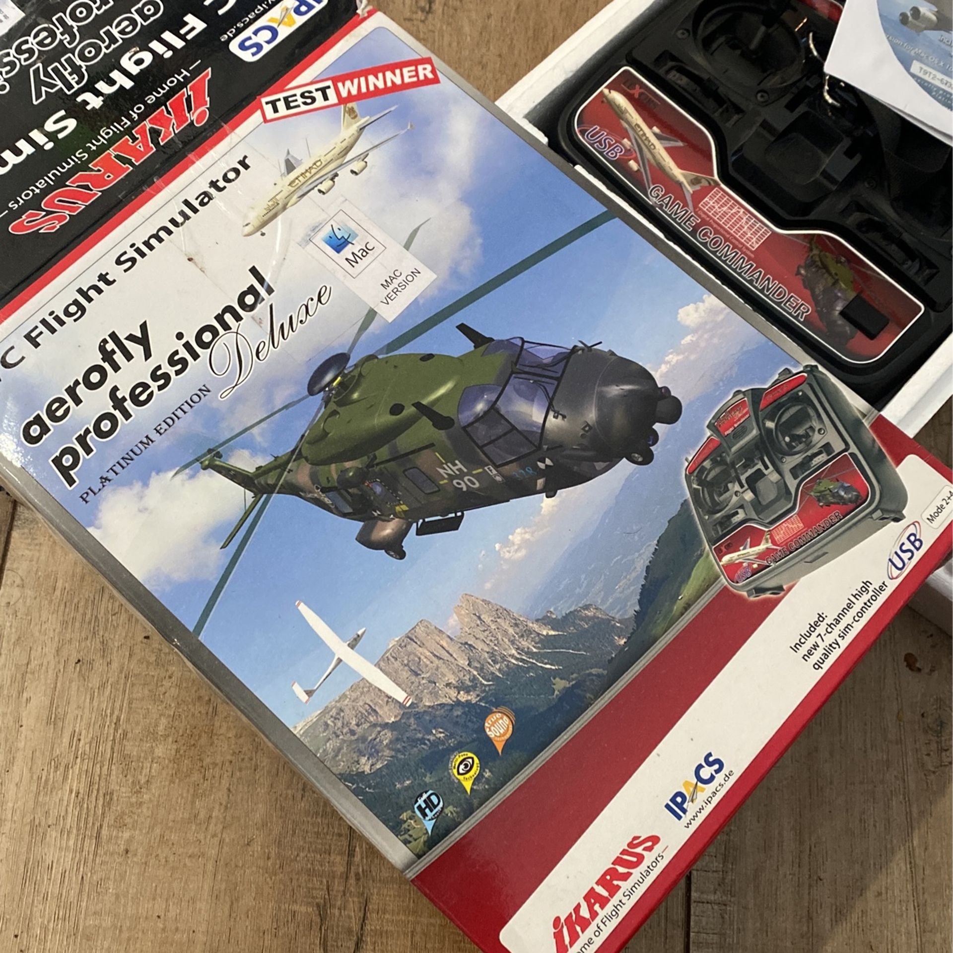 RC flight simulator Mac version helicopters planes