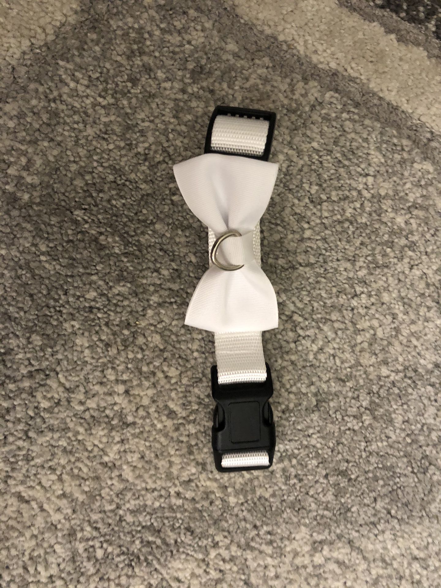 Small Medium bow tie dog collar