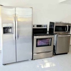 Stainless Steel Kitchen Appliances 