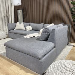 Delivery Included | West Elm Shelter 106” Sectional ($4,656.58) 