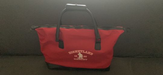 Disneyland 1955 Resort Mickey Mouse Duffle Tote Bag Collectible-Pre-owned
