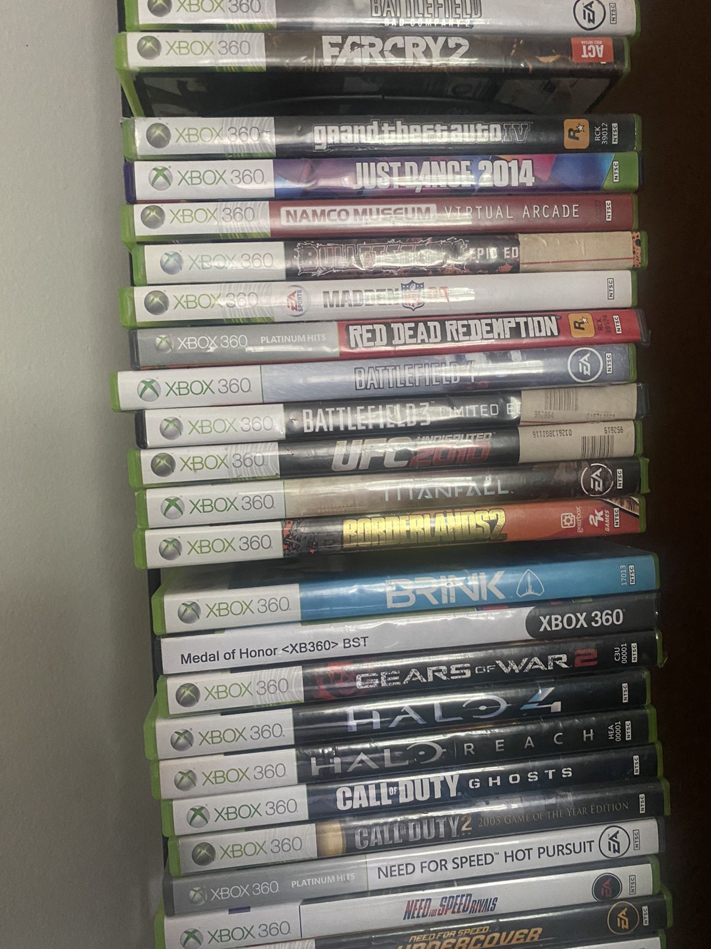 Video games for Xbox 360