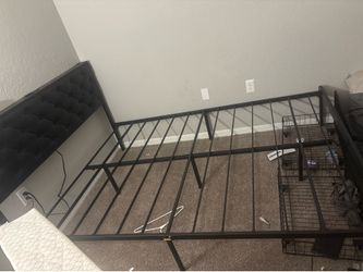 Queen size bed frame