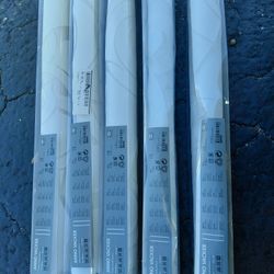 Set Of 5 New IKEA ANNO VACKER white Panels. 