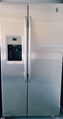 Ge profile stainless steel refrigerator
