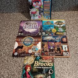 PC CD ROM video game lot hidden object mystery hide secret treasure farm