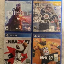 4 PS4 Games